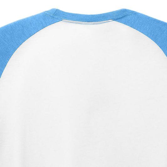 ALLMADE Unisex Tri-Blend long sleeve colorblock Ragan Tee